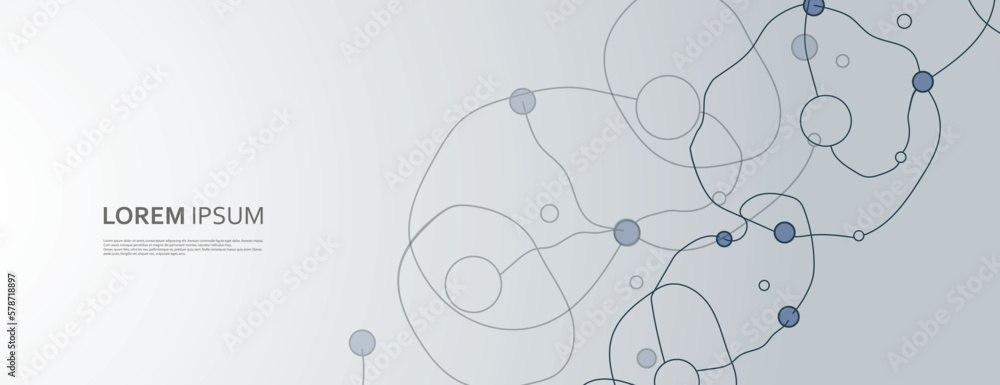 Poster Modern amoeba and microorganisms set. Vector template banners. Presentation dynamic minimal design