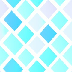 Fototapeta premium Abstract geometric seamless pattern featuring graphic design cubes, with a seamless background in pale colors, generative ai