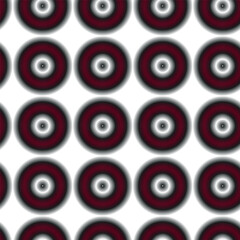 Seamless pattern with different circles. Vector file for designs.