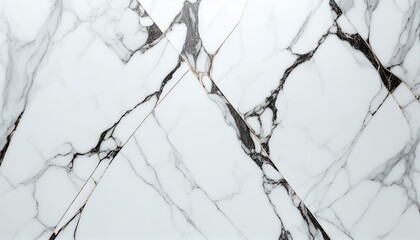 Fototapeta premium Abstract gray-white marble texture, white background