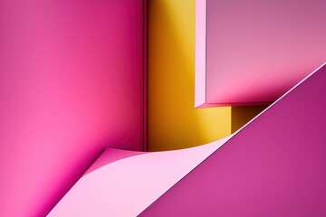 Abstract contemporary pink background, generative ai