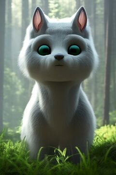 cute forest monster