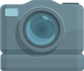 Camera device icon cartoon vector. Digital photo. Focus snapshot