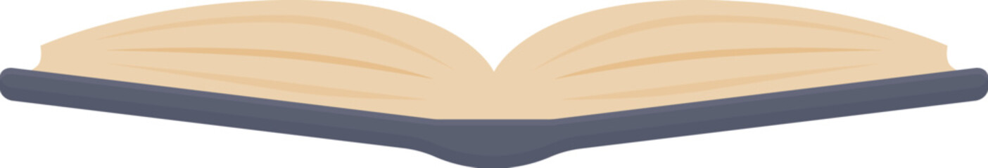 Learning book icon cartoon vector. Open study. Publication paper