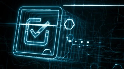 Standard quality control. Certification. Business, technology, internet and networking concept.