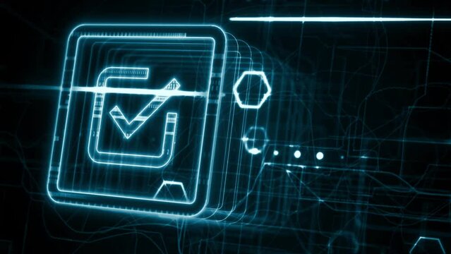 Standard quality control. Certification. Business, technology, internet and networking concept.