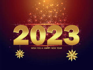 Happy new year celebration background