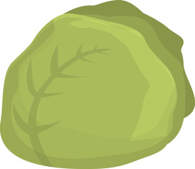 Borsch cabbage icon cartoon vector. Dish recipe. Dinner lunch