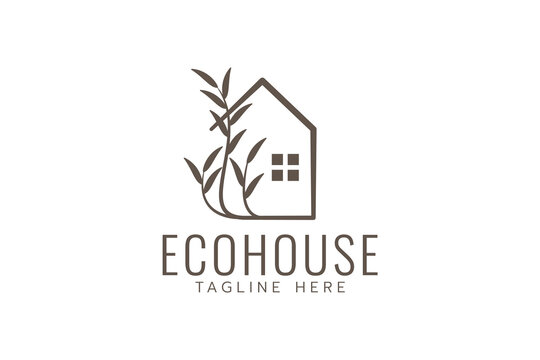 Leaf house logo | Scalebranding