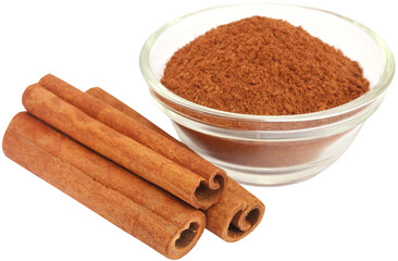 Bunch of some fresh aromatic cinnamon