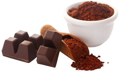 Cacao Powder with dark chocolate