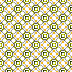 Spring flowers collection of seamless pattern drawing 45