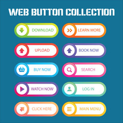 web button collection