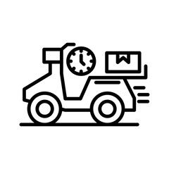 Delivery Time Icon Design