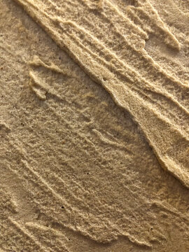 Yellow Bare Cement Wall Texture