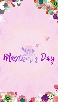 Happy Mother's Day Greeting Animation