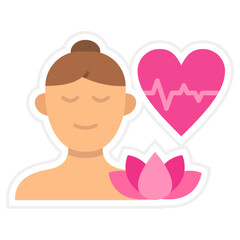 Health Sticker Icon