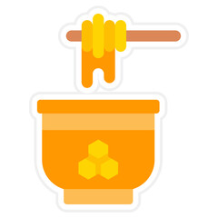 Honey Sticker Icon