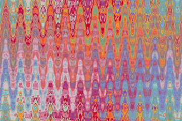  Rainbow abstract yellow-blue-orange background and psychedelic pattern. Fantasy multicolored pattern.