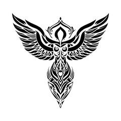 Tribal Tattoo Element