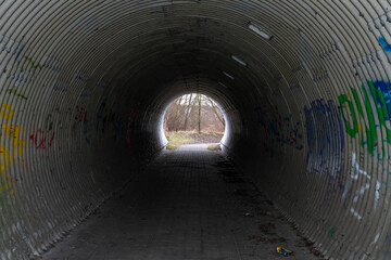 black city tunnel