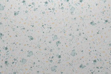 Terrazzo flooring seamless pattern. Texture of classic Italian type of floor in Venetian style composed of natural stone, granite, quartz, marble, glass and concrete, 3d rendering

