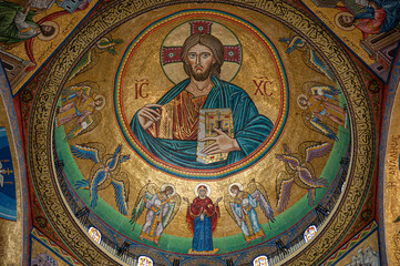 Christ in the cathedral St.Paul, Harissa, Libanon