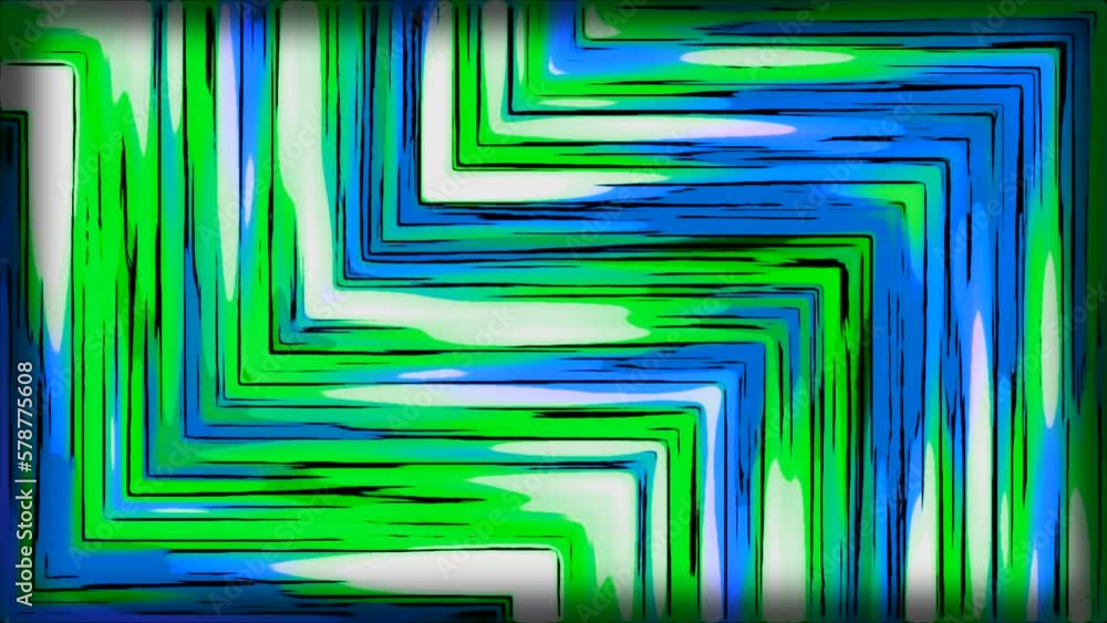 Poster colorful lines in corner pattern. motion. zigzag pattern with colorful stripes. graphic texture of z