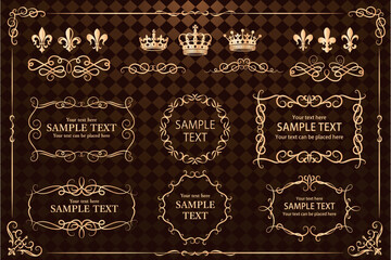 飾りフレームデザインセット