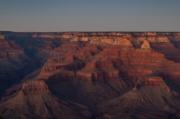 Grand Canyon National Park - South Rim Sunset - Mather Point