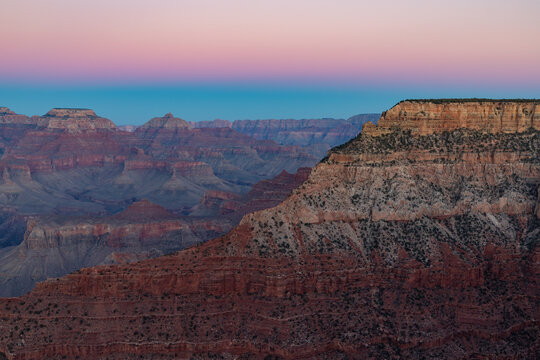 Grand Canyon National Park - South Rim Sunset - Mather Point