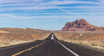 Arizona U.S. Route 89 and Landscape