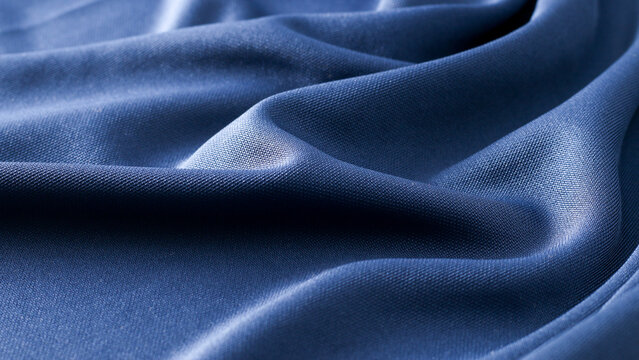 blue fabric cloth background texture