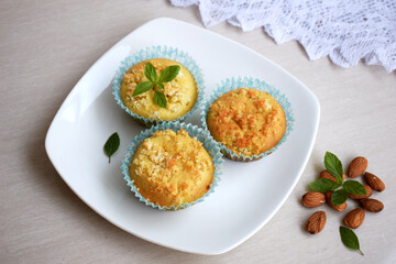 Coconut cup cake