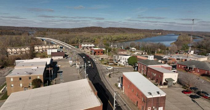 Dover Tennessee Downtown City Center Cumberland River Land Between the Lakes
