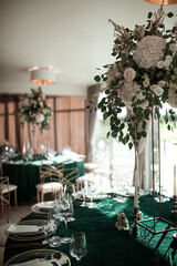 Wedding Party Luxury Table Decor Wedding decor, interior, Festive