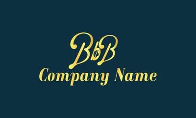 B letter Cosmetics & Beauty Logo Design
