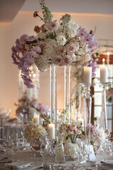 Wedding Party Luxury Table Decor Wedding decor, interior, Festive