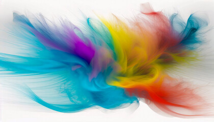 Obraz premium Abstract colorful background, generative ai