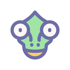 chameleon icon for your website design, logo, app, UI. 
