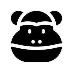 monkey icon for your website design, logo, app, UI. 