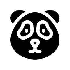 panda icon for your website design, logo, app, UI. 