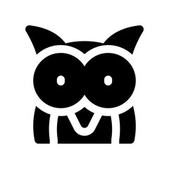 owl icon for your website design, logo, app, UI. 