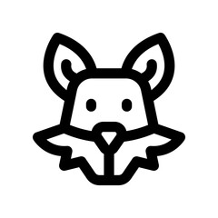 fox icon for your website design, logo, app, UI. 