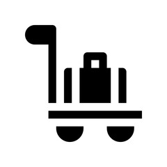 trolley icon for your website, mobile, presentation, and logo design.