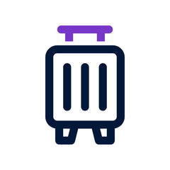 luggage icon for your website, mobile, presentation, and logo design.