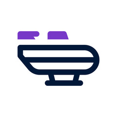 zeppelin icon for your website, mobile, presentation, and logo design.