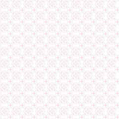 Pink geometric floral seamless pattern background