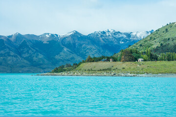 Panoramic view of the Argentino Lake - El Calafate, Argentina