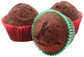 Freshly prepared homemade muffin